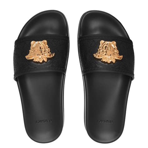 versace snake print slides|Versace slides for women.